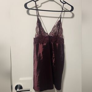La Senza Lace and Satin Slip Night Dress